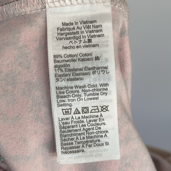 J. Crew Printed Everyday High Rise Full Length Leggings In Red Pansy Size 2X - Picture 4 of 6